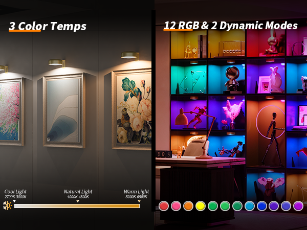 3 Color Temps &amp;amp;amp;amp;amp; 12 RGB