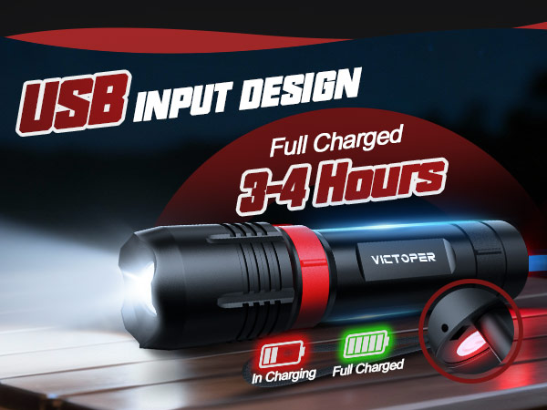 rechargeable flashlight