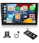 [2+32G] Android 13 Car Stereo for Mazda CX-9 2007-2015 with Apple Carplay&amp;Android Auto,10.1 Inch ...
