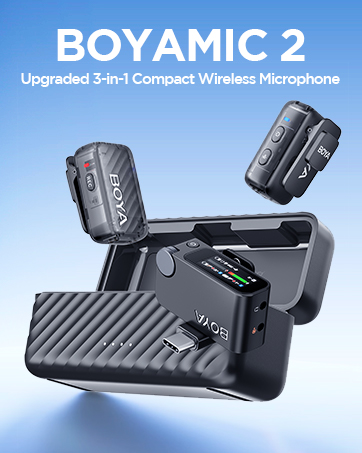 BOYAMIC2 WIRELESS MICROPHONE