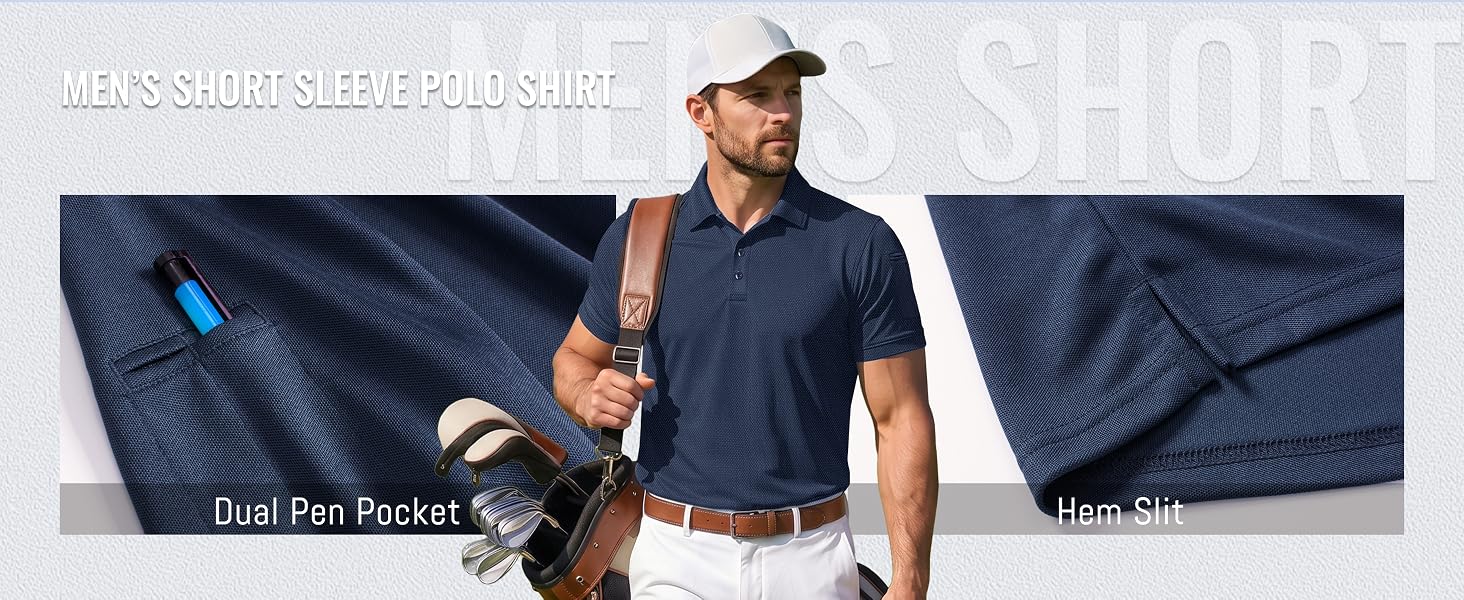 polo shirts for men