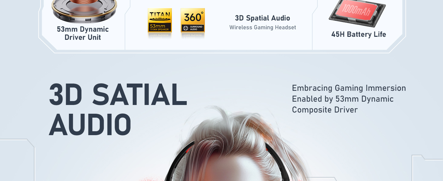 KOFIRE Wireless Gaming Headset