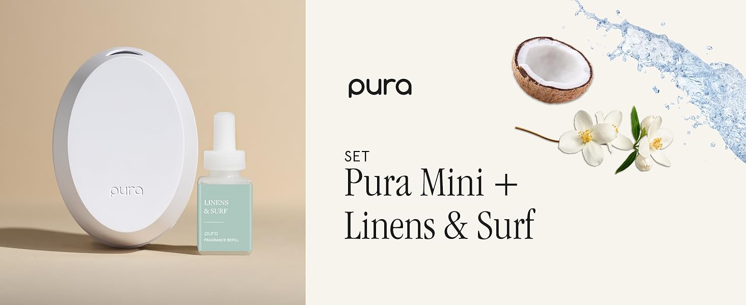 Pura Mini and White Tea No. 1