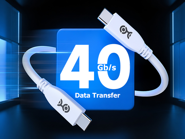 [USB-IF Certified] 40Gbps USB 4 Cable