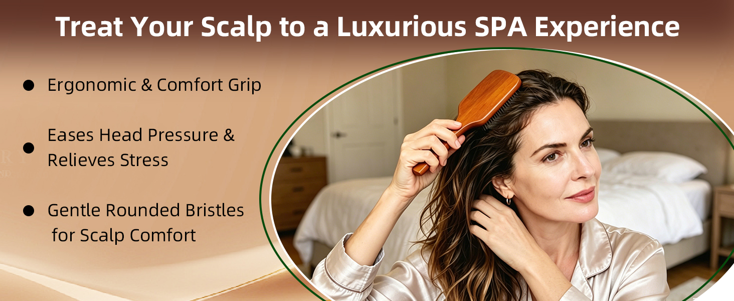 smoothing hair brush
