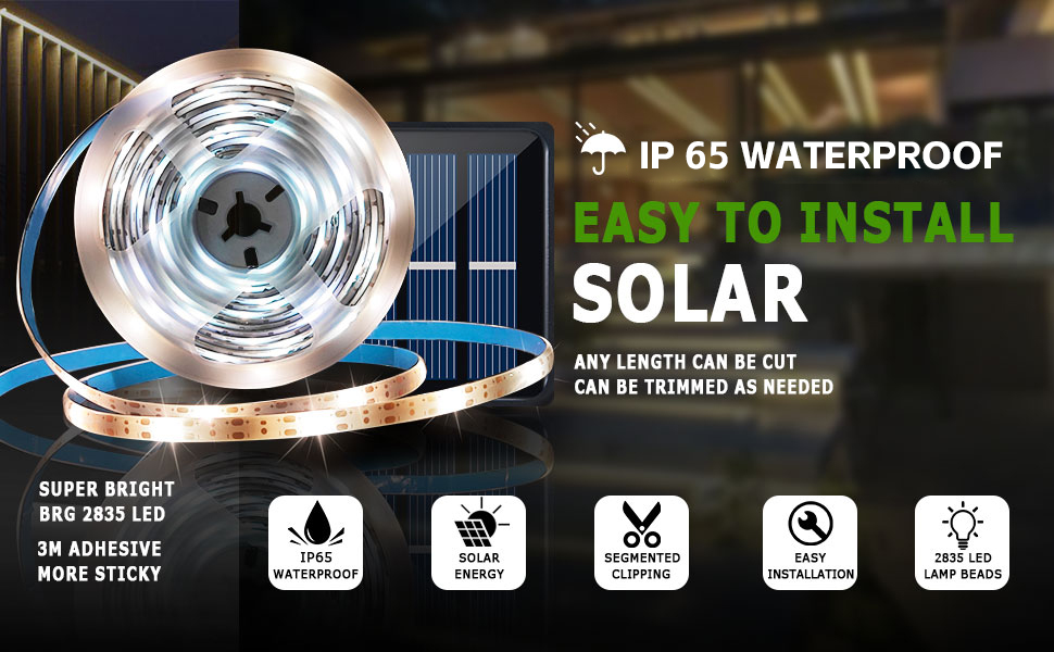 New Year&amp;#39;s Eve solar party string lights