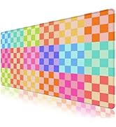 Extended Gaming Mouse Pad Mat- Large Desk Mat Non-Slip Rubber Base Computer Desktop Laptop Keyboa...