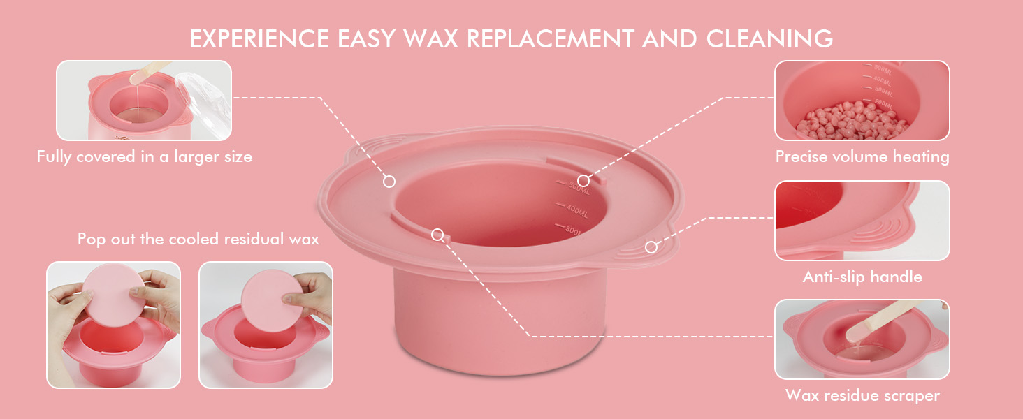 wax warmer for hair removal beads strips melt warmer kit bikini hair removal cream for women wax