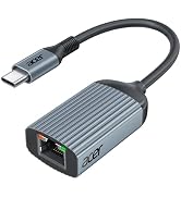 Acer USB C to Ethernet Adapter, Plug and Play RJ45 to Type C Network Dongle | 1Gbps USB-C LAN Ada...