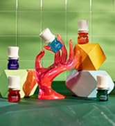 Lifelines Flameless Candle Aromatherapy Essential Oil Diffuser with 2 ClickWick Essential Oil Ble...