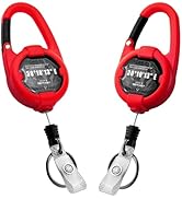 Retractable Keychain, Heavy Duty Carabiner Badge Holder, Tactical ID Badge Reel with 32” Steel Re...