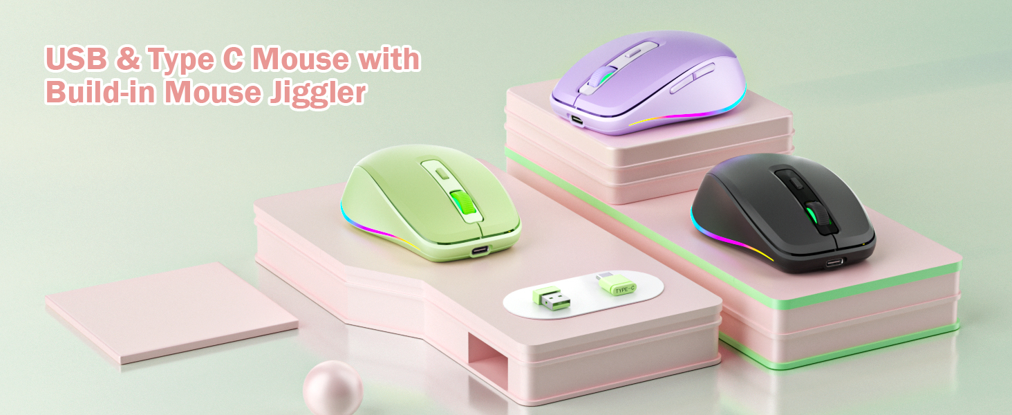 wireless mouse green