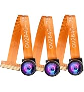 FORIOT 3Pcs OV2640 Camera Module, ESP32-CAM ESP32 Camera 160° Wide-Angle Lens 2 Megapixel Sensor ...