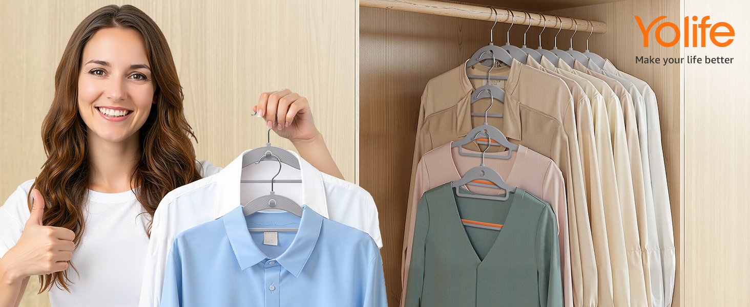 plastic hangers