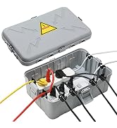 Hrensaw Large Outdoor Electrical Box(12.5x8.5x5inch),IP54 Waterproof Outdoor Outlet Covers,Weathe...