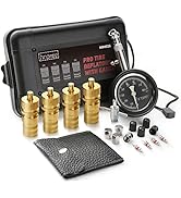 Hromee Automatic Tire Deflators Kit for Jeep, Cars, Trucks, ATV 6-30 PSI Adjustable Air Deflating...