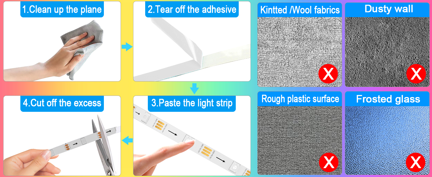 motion activated led light strip