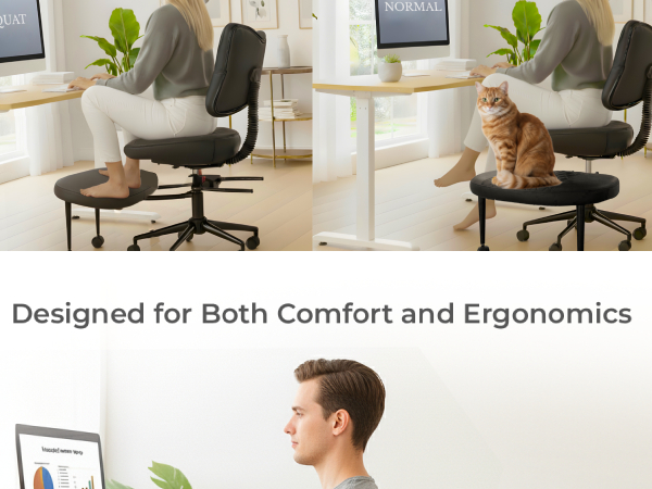 adhd office chair meditation chair with back support ergonomic cross legged office chair