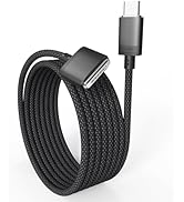 Tciogrxp 140W USB-C to Magnetic 3 Cable, Safe Charging Cable Compatible with MacBook Pro 2021 M1 ...