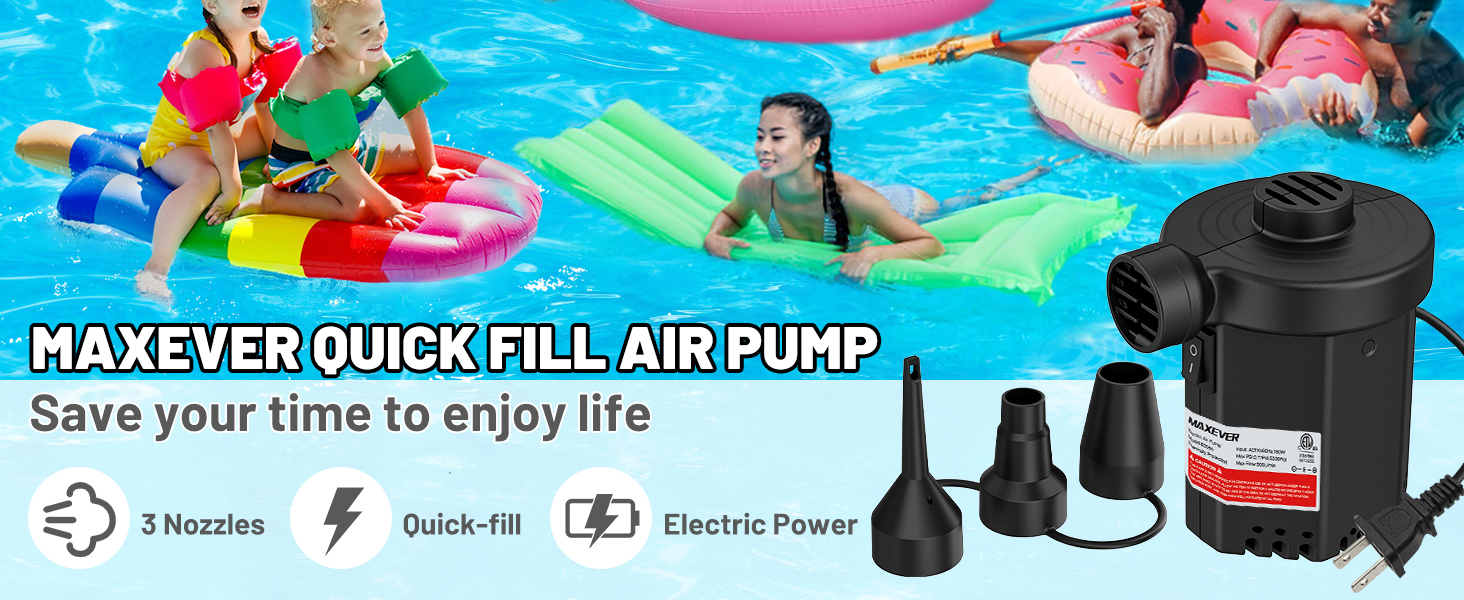 MAXEVER Quick-fill Air pump