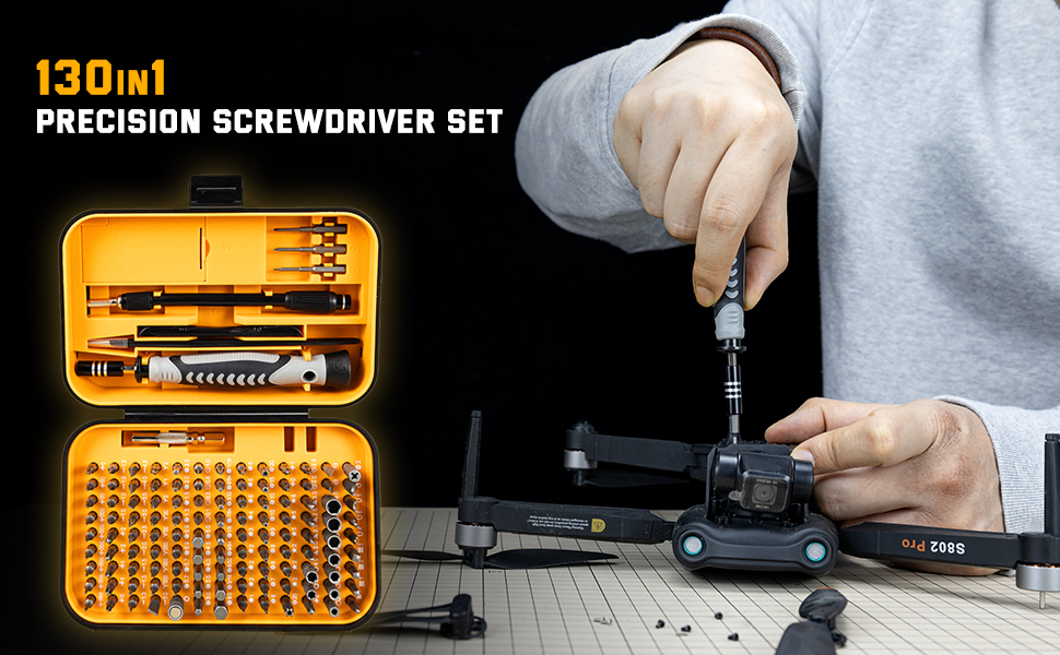 130 in 1 Precision Screwdriver Set