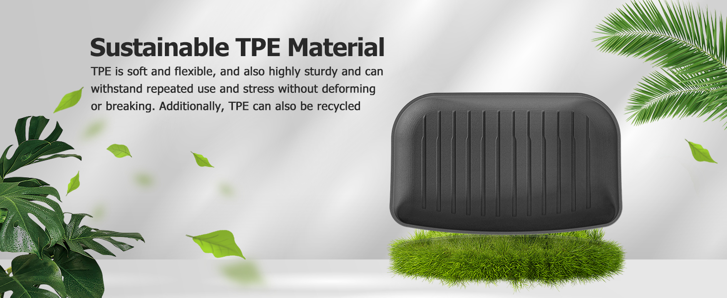 SMABEE Rear Trunk Lower Storage Mat for 2021-2024 2025 Tesla Model Y 5 Seater