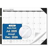 SUNEE 2025-2026 Desk Calendar Large 22x17 until December 2026, Extra Large Desk Blotter Teacher D...