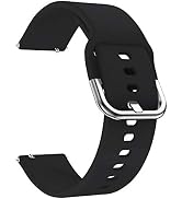 Universal Silicone Watch Band Replacement, 20mm Soft Straps Compatible with Gizmo Watch/Samsung G...