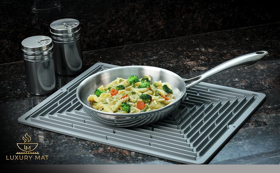 silicone heat resistant mat silicone mat for kitchen counter trivets for hot pans mat for countertop