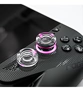 Luck&amp;Link Transparent Thumb Grips for ROG Xbox Ally/X, Joystick Caps for ROG Ally X, Thumbstick C...