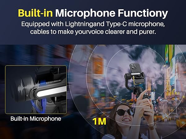 Built-in Microphone Function