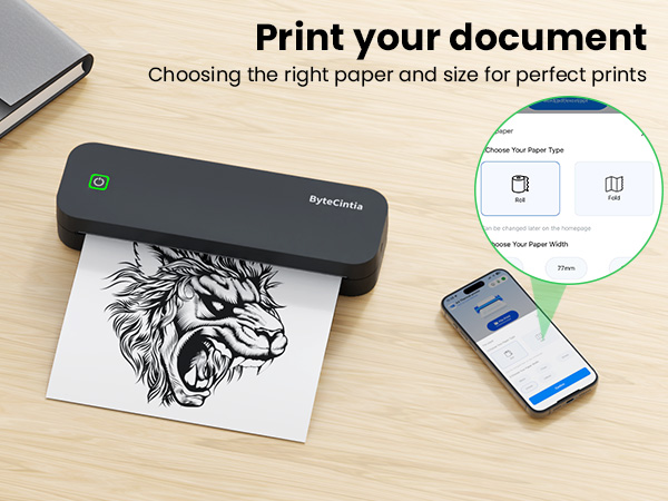 Portable Printer for Travel