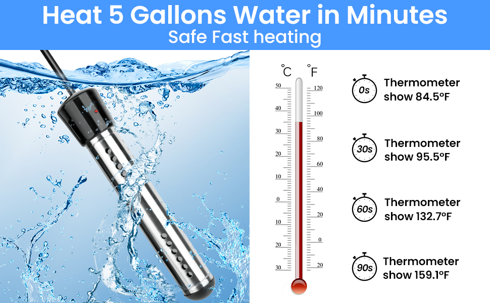 immersion water heater