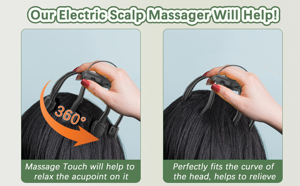 electric scalp massager
