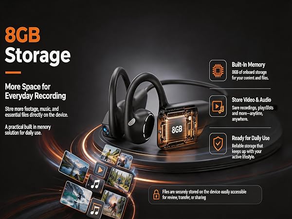 built in camera headphones camera headset camera earphones wearable camera