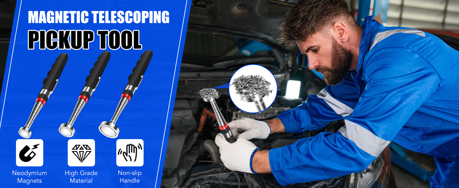 magnetic pickup tool