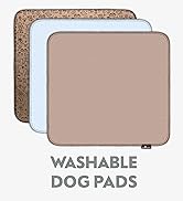 Paw Inspired Washable Pee Pads for Dogs | Leakproof, Non-Slip Reusable Puppy Pads for Potty Train...
