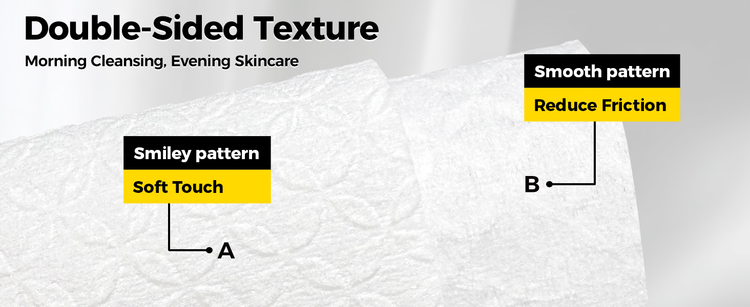 Double-Sided Texture Morning Cleansing, Evening Skincare