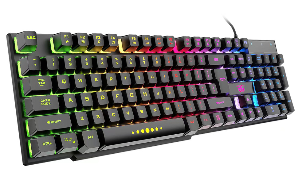 mechanical feel gaming keyboard