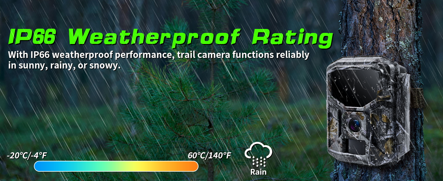 IP66 Weatherproof Rating
