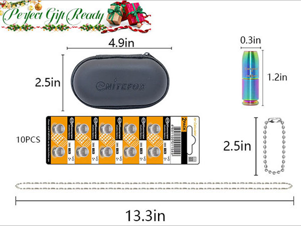 Bullet -Shaped Flashlight