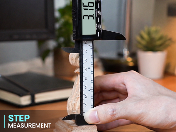HARDELL RECHARGEABLE PLASTIC DIGITAL CALIPER