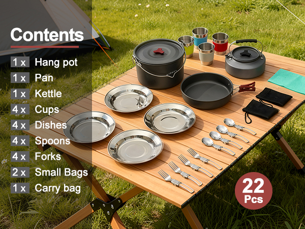 camping cookware