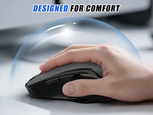 ergonomic wireless mouse