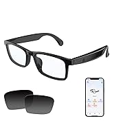 ai translation glasses for men and women, bluetooth glasses with speakers