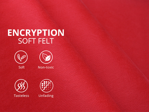 soft felt material