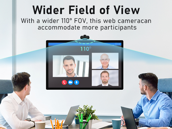 saylas 2.5K Webcam for PC with Microphone