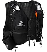 Haimont Hydration Running Vest with Water Bottles for Women Men, Adjustable Lightweight 8L Water ...