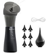 Earwax Removal, ScopeAround Ear Cleaner with Water Temperature Sensor, Electric Ear Irrigation Fl...
