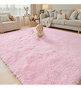 Rugs for Living Room 8x10, Alfombras para Salas Fluffy Shag Large Fuzzy Plush Soft Area Rug, Shag...